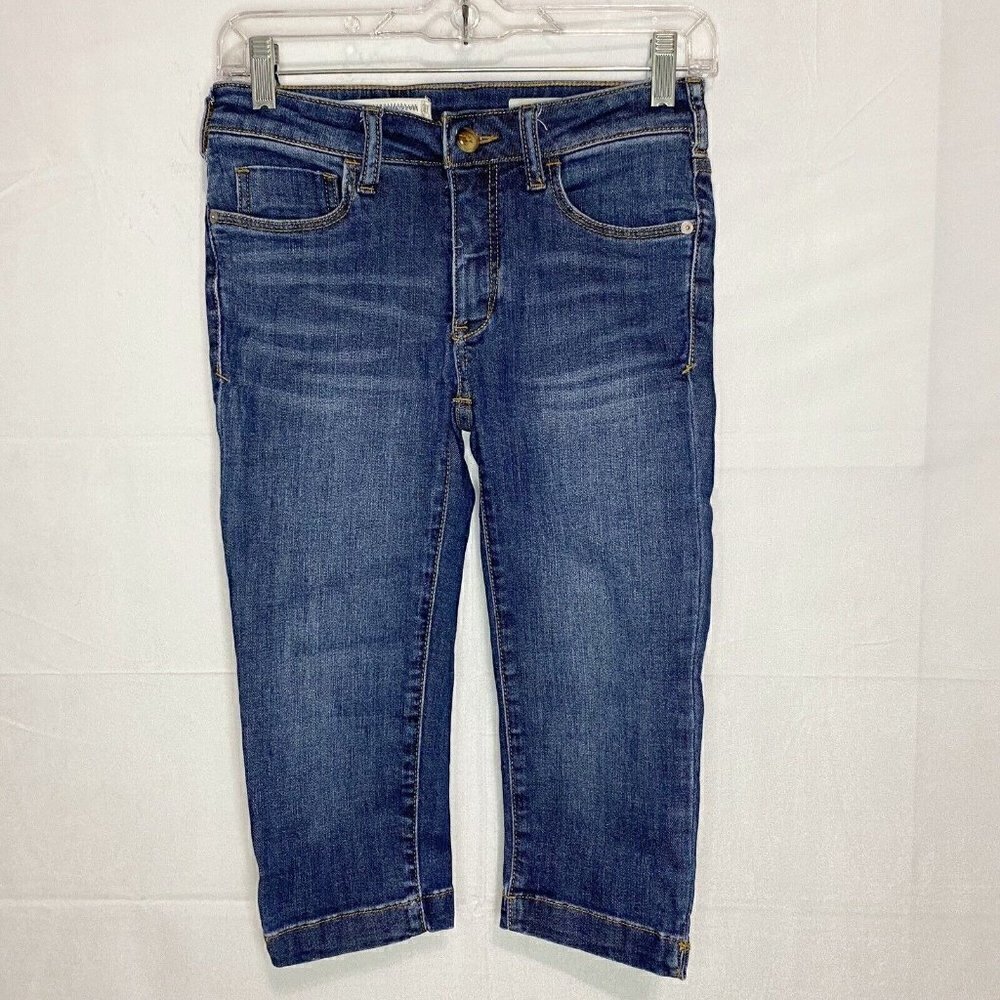Pilcro And The Letterpress Jeans 25 (25x16) High Rise Capri Denim Legging